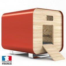 POULAILLER DESIGN CONTAINER ROUGE